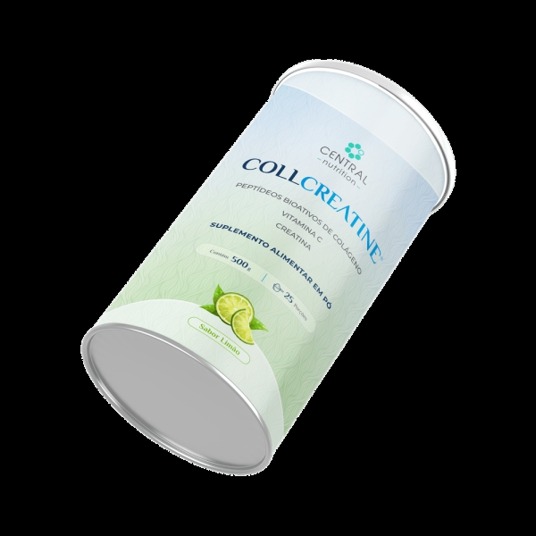 COLLCREATINE - 500g - ColÃ¡geno  SABORES: Neutro, Tangerina e LimÃ£o