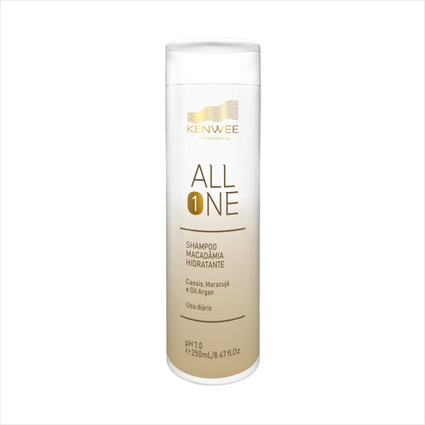 Shampoo Macadâmia Hidratante All One 250 ml