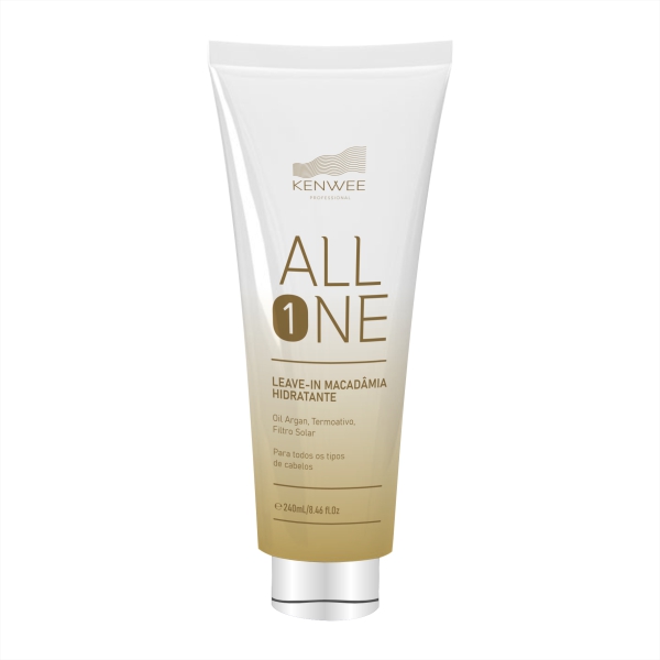 Leave in Macadâmia Hidratante All One Kenwee 240 g