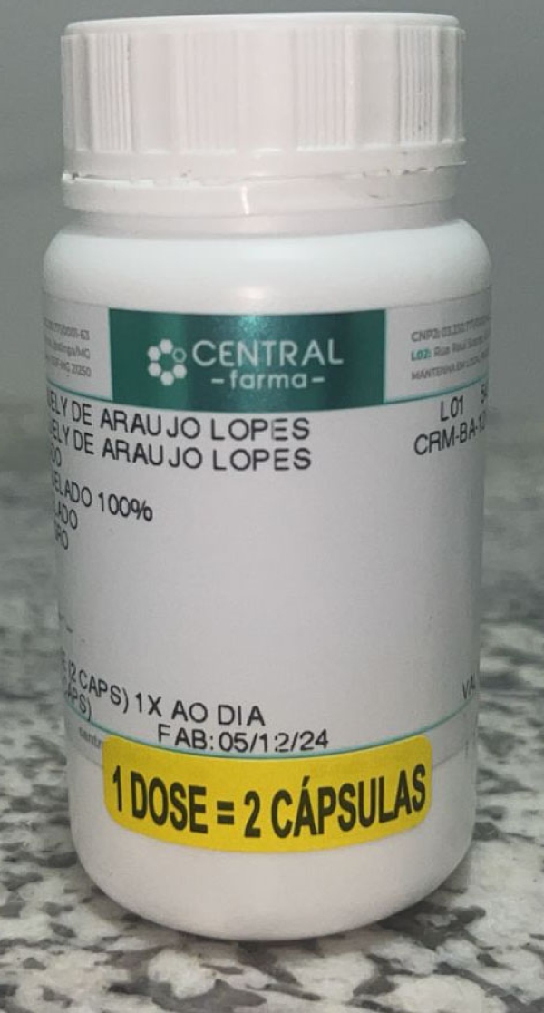 Zinco, magnésio e selênio Quelados 30 doses 60 CAPs
