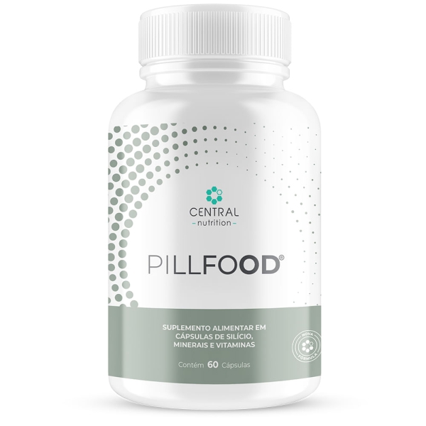 PILLFOOD - Pote com 60 Cápsulas