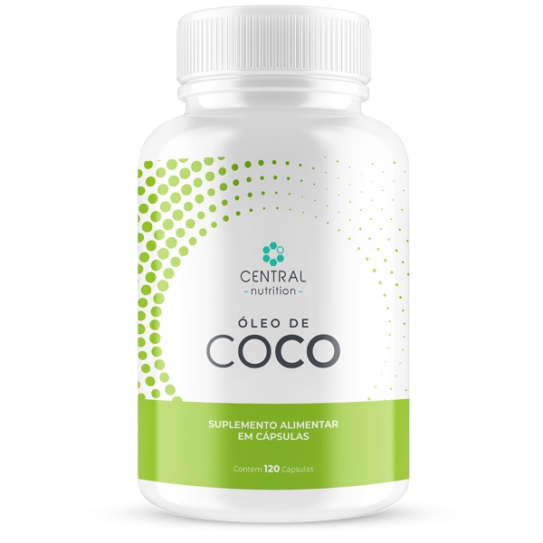 ÓLEO DE COCO - 120 Cápsulas de 1450 mg