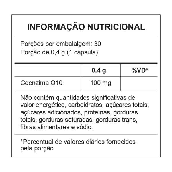 BIO Q10 - 30 CÃ¡psulas - 50 MG, 100 mg